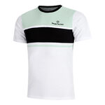Sergio Tacchini Kleding Sergio Tacchini Arpa T-shirt Heren - wit, lichtgroen