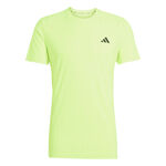 adidas Kleding adidas Freelift T-shirt Heren-Neongroen
