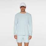 JLindeberg Kleding JLindeberg Ade Longsleeve Heren-Lichtblauw