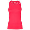 Club Tanktop Dames-Koraal,Wit