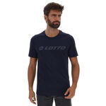 Lotto Kleding Lotto MSC II Logo Tee T-shirt Heren-donkerblauw