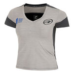 Bullpadel Kleding Bullpadel Rollaz T-shirt Dames-Grijs