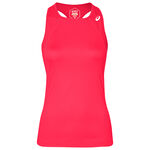 ASICS Kleding ASICS Club Tanktop Dames-Koraal,Wit