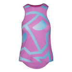 BIDI BADU Kleding BIDI BADU Laresa Basic Logo Tanktop Dames - roze, turkoois
