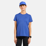 Odlo Kleding Odlo Essential Hardloopshirt Dames-blauw