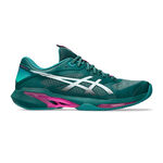 ASICS ASICS Solution Speed FF 4 Gravelschoen Heren - petrolblauw, roze