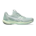 ASICS Tennisschoenen ASICS Solution Speed FF 3 Gravelschoen Dames-Blaugrau,Wit
