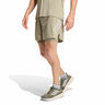 adi365 2in1  Hardloopshorts Heren-kaki