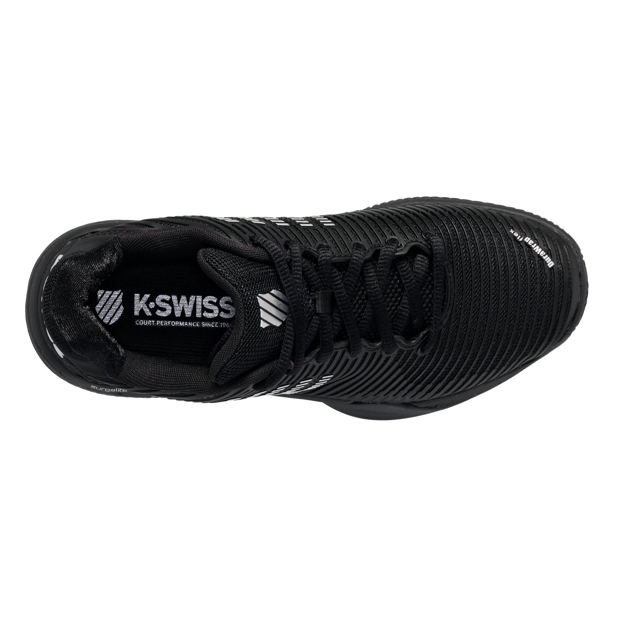 profiel gemeenschap Bezighouden K-Swiss Hypercourt Express Gravelschoen Dames - Zwart, Zilver online kopen  | Tennis-Point