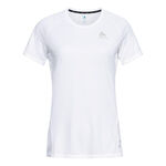 Odlo Kleding Odlo Crew Neck Essential Chill-Tech Hardloopshirt Dames-Wit