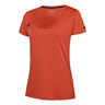 Play Cap Sleeve T-shirt Meisjes-Rood