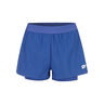 Teamline 2in1 Shorts Dames - blauw