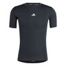 TechFit Compression T-shirt Heren-Zwart