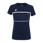 Tecnifibre Kleding Tecnifibre Team Tech T-shirt Dames-Donkerblauw
