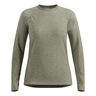 Essential Seamless Hardloopshirt Dames-olijf