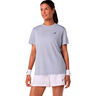 Core T-shirt Dames-blaugrau