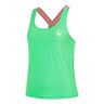 Serve & Volley 2.0 Tanktop Dames - groen, wit