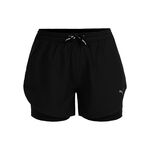 Puma Kleding Puma Ultraweave 2in1 4in Hardloopshorts Dames-Zwart