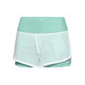 Efia Tech (2in1) Shorts Dames-Mint,Wit