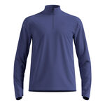 Odlo Kleding Odlo Essential Thermal Midlayer 1/2 Zip Hardloopshirt Heren - blauw, 
