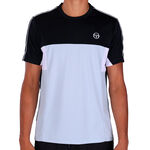 Sergio Tacchini T-shirt Sergio Tacchini Caspio PL T-shirt Heren - zwart, lichtblauw