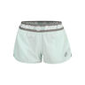 Tiida Tech 2 In 1 Shorts Short Voor Tennisballen Dames-Mint,Grijs