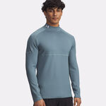 Under Armour Kleding Under Armour Cold Weather Grid Longsleeve Heren-Blaugrau