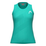 HEAD Kleding HEAD Pro Tanktop Dames-turkoois
