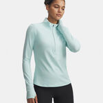 Under Armour Hardloopshirt Under Armour Launch Pro Half Zip  Hardloopshirt Dames-mint, zilver