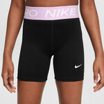 Nike Kleding Nike Dri-Fit Big Kids 3in Shorts Meisjes - zwart, mauve