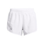 Under Armour Kleding Under Armour Fly By 3in Hardloopshorts Dames-Wit