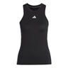 Essentials AEROREADY Train Regular 3-Stripes Tanktop Dames-Zwart