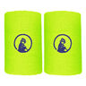 Long Zweetband Verpakking 2 Stuks-Neongroen,Donkerblauw