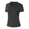Siana T-shirt Dames-Zwart,Grijs