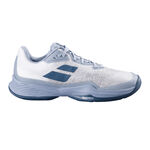 Babolat Tennisschoenen Babolat Jet Mach 3 Gravelschoen Heren-Wit,Grijs