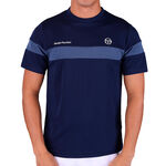 Sergio Tacchini Tenniskleding Sergio Tacchini Leone PL T-shirt Heren - donkerblauw, blauw-grijs