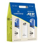 Dunlop ATP Tour 2x 4PET + Waterdrop Promotion Package