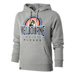 Quiet Please Kleding Quiet Please Melbourne Sunrise Sweater met capuchon Dames - grijs, veelkleurig