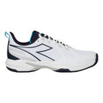 Diadora Tennisschoenen Diadora Trofeo 3 Gravelschoen Heren-Wit,Donkerblauw