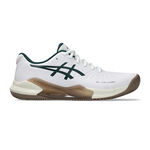 ASICS Tennisschoenen ASICS Gel-Challenger 14 Clay Gravelschoen Heren-Wit,Donkergroen