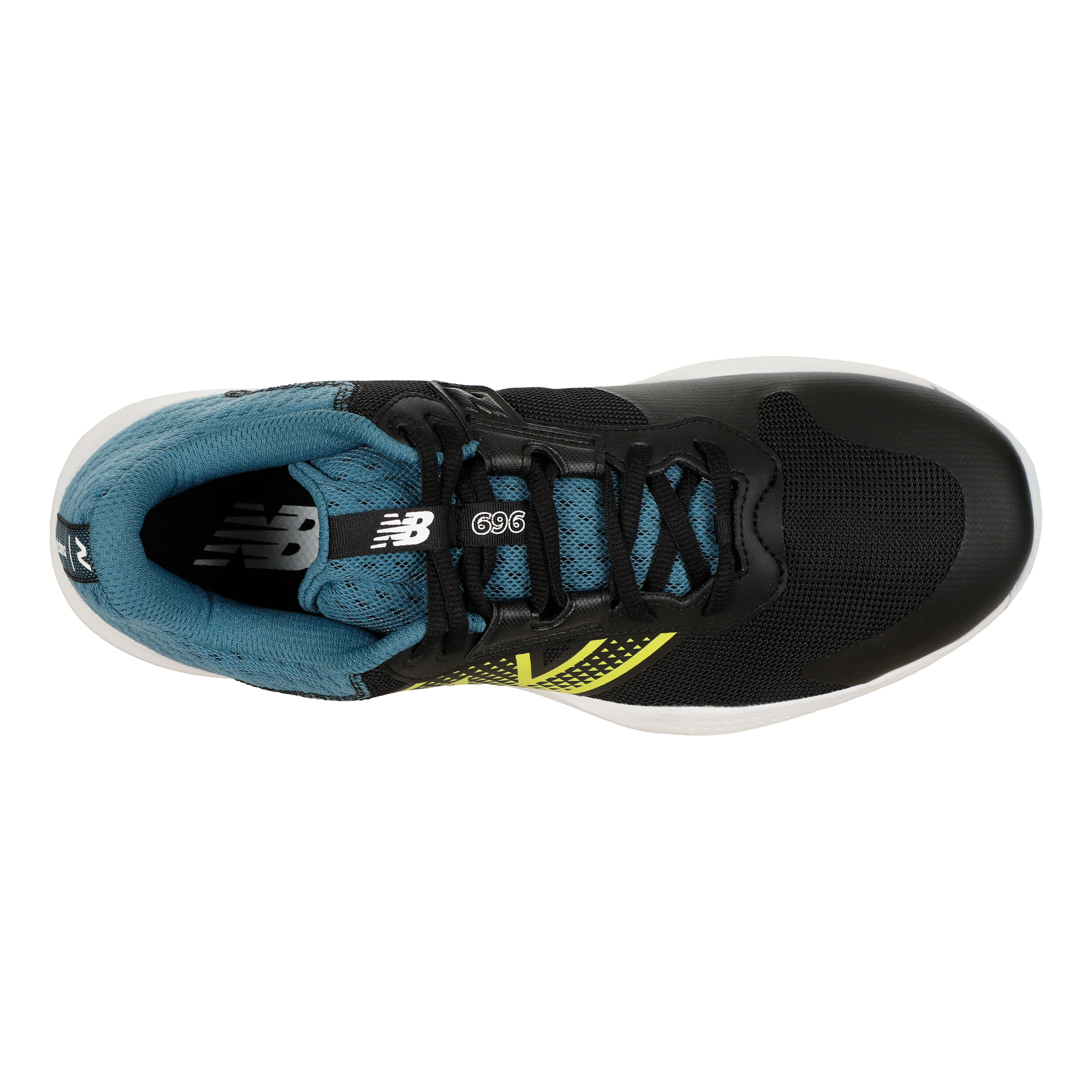 New balance 696 heren zwart best sale