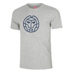BIDI BADU Kleding BIDI BADU Big Logo Chill T-shirt Heren - grijs, 