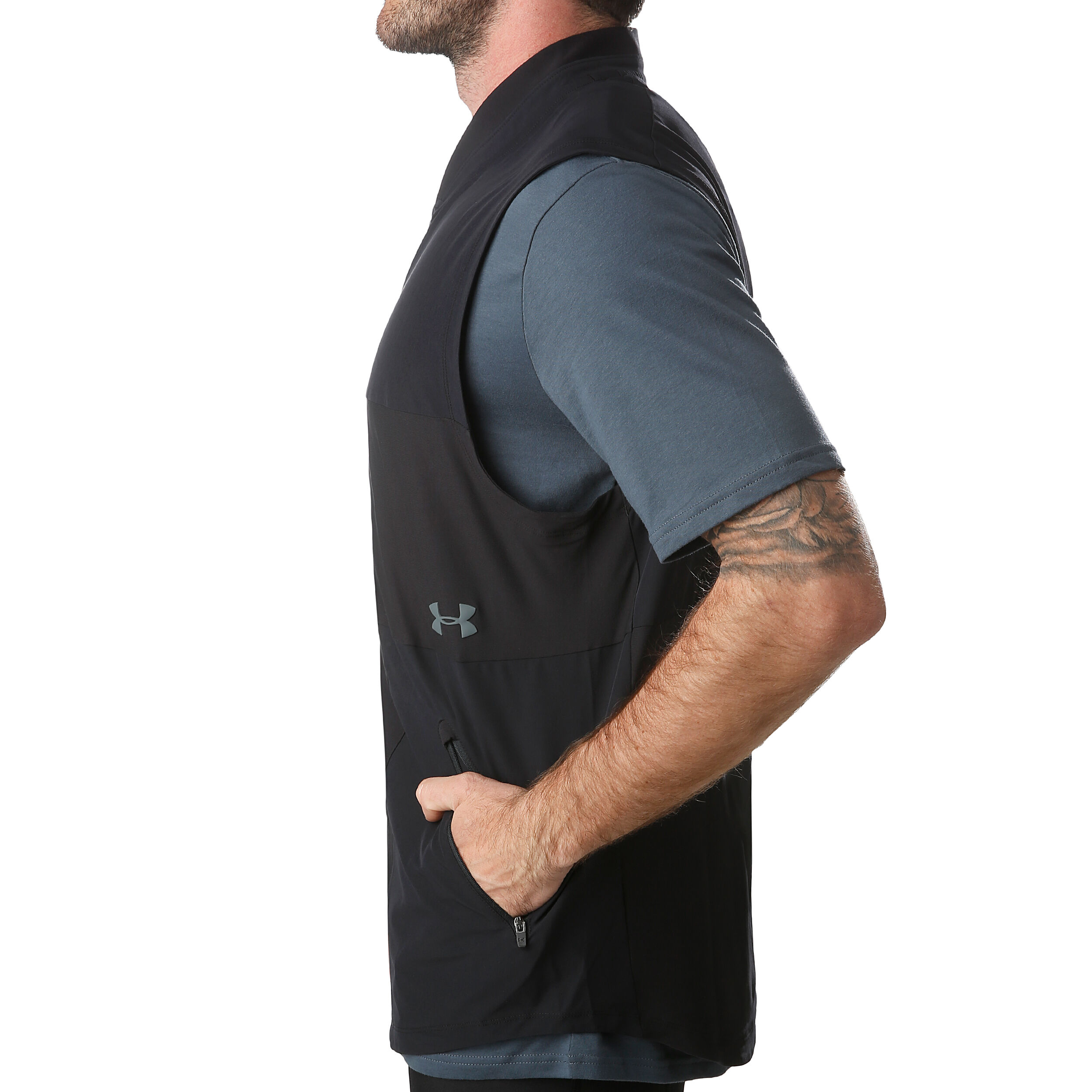 Under armour best sale vest grijs