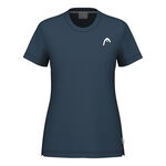 HEAD Kleding HEAD Tie-Break T-shirt Dames-Donkerblauw
