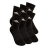 Crew Sportswear Ankle Sportsokken Verpakking 6 Stuks-Zwart,Wit