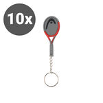 HEAD Toebehoren HEAD Keyrings Prestige Sleutelhangers Verpakking 10 stuks 