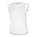 Lucky in Love Kleding Lucky in Love Bring It On Rib Tanktop Dames-Wit