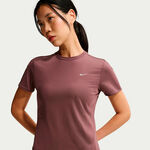 Nike Kleding Nike Swift Tee Hardloopshirt Dames-bruin, zilver