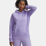 Under Armour Kleding Under Armour Rival Sweater met capuchon Dames - mauve, 