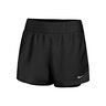 Dri-Fit One Heritage 3in 2in1 Shorts Dames-Zwart